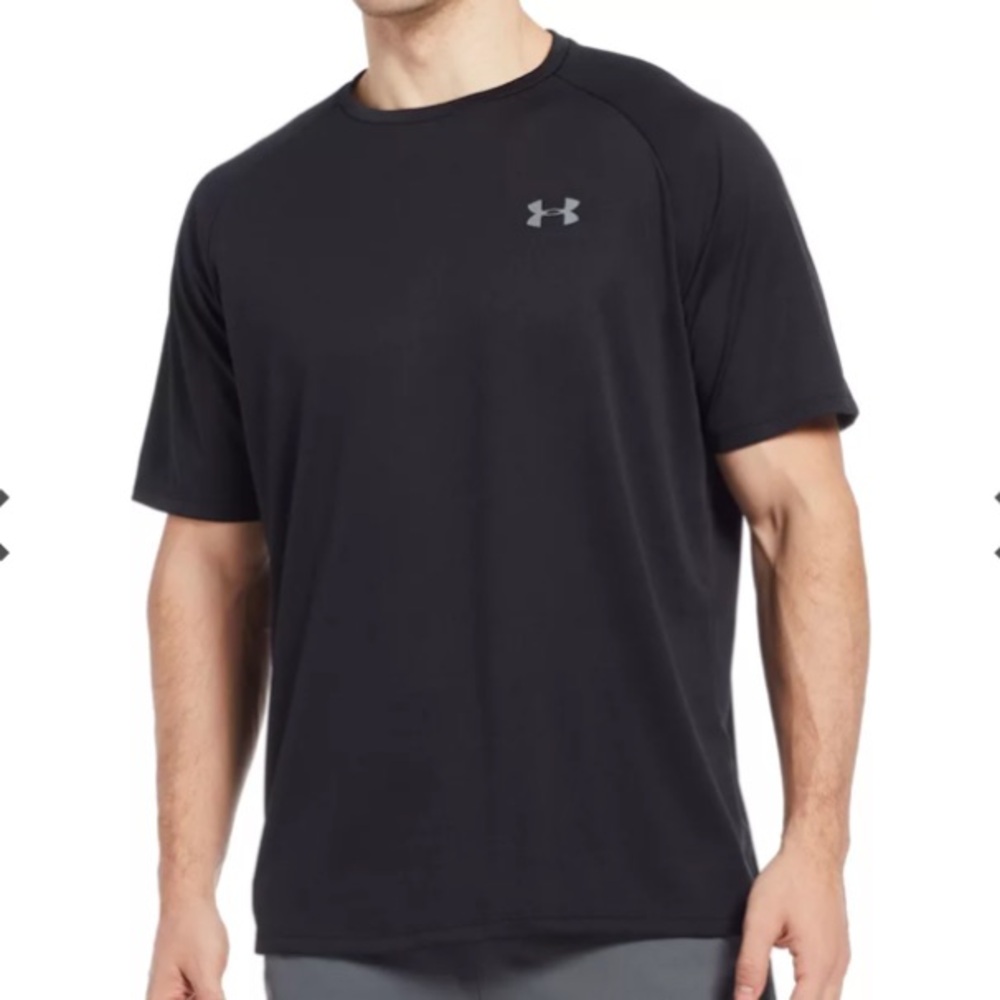 Under Armour Black Short Sleeve Performance Tee Heatgear M